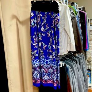 Apt 9 ankle length skirt with black ribbed top